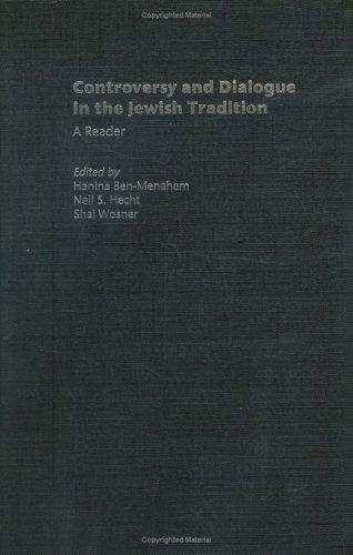 Cover for Controversy and Dialogue in the Jewish Tradition  A Reader