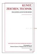 Cover for Konturen politisch philosophischen Denkens, Bd. 2: Kunst, Zeichen, Technik: Philosophie am Grund der Medien