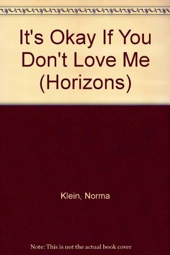 Cover for It's ok if you don't love me.