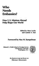 Cover for Who needs embassies?