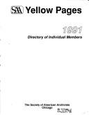 Cover for SAA yellow pages