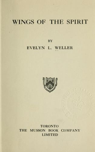 Cover for Wings of the spirit