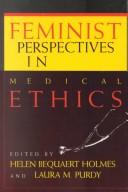 Cover for Feminist perspectives in medical ethics