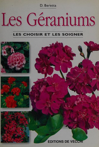 Cover for Les géraniums