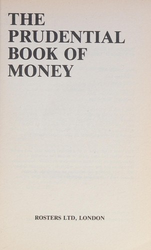 Cover for The Prudential book of money