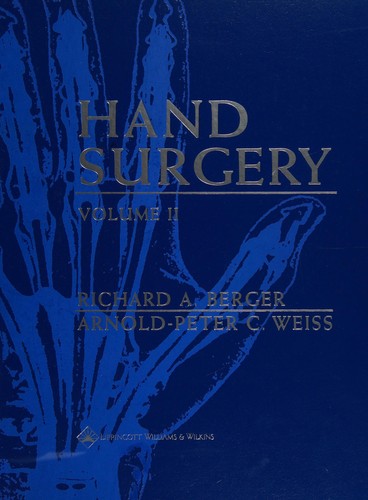 Cover for Hand surgery