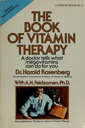 Cover for The book of vitamin therapy