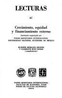 Cover for Crecimiento, equidad y financiamiento externo