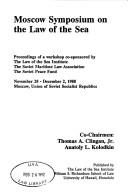 Cover for Moscow Symposium on the Law of the Sea