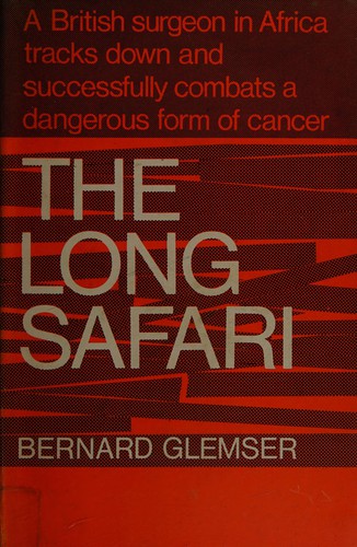 Cover for The long safari.