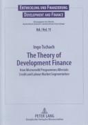 Cover for The Theory of Development Finance
