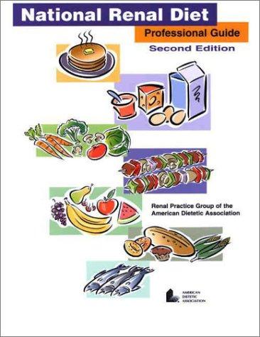 Cover for National Renal Diet
