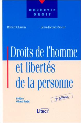 Cover for Droits de l'homme et libertés de la personne