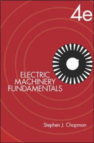 Cover for Electric Machinery Fundamentals (McGraw-Hill Series in Electrical and Computer Engineering)