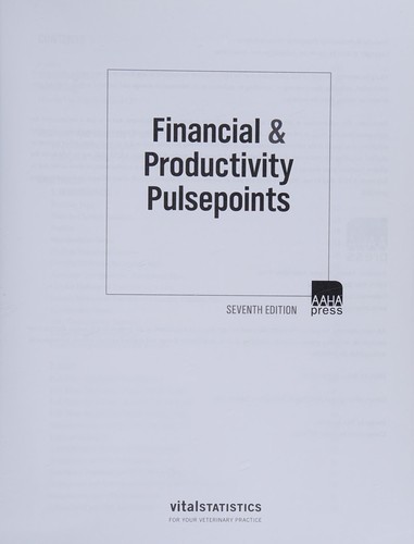 Cover for Financial & productivity pulsepoints