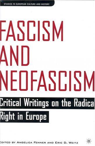 Cover for Fascism and Neofascism