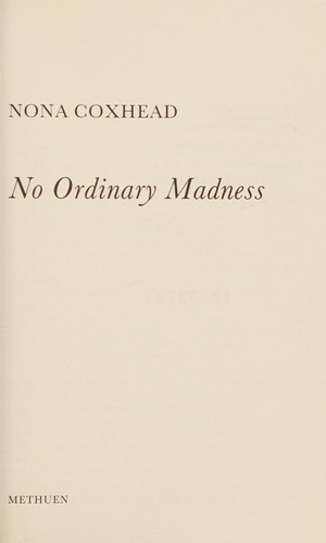 Cover for No ordinary madness