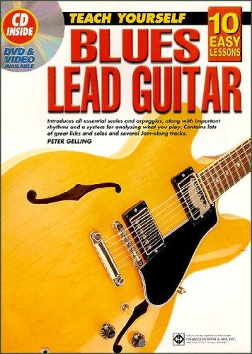 Cover for 10 Easy Lessons Blues Lead Tech