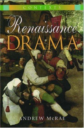 Cover for Renaissance drama