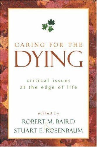 Cover for Caring for the Dying