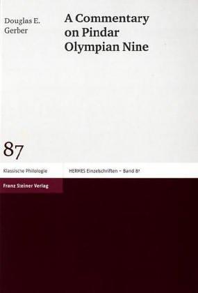 Cover for A commentary on Pindar Olympian nine