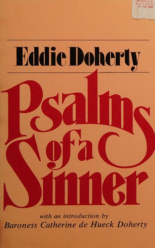 Cover for Psalms of a sinner