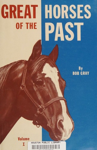 Cover for Great horses of the past