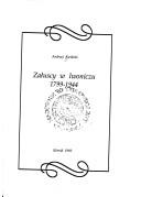 Cover for Załuscy w Iwoniczu