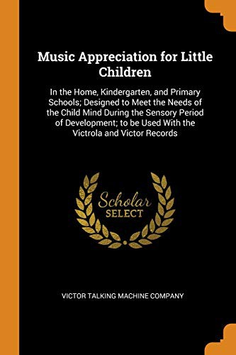 Cover for Music Appreciation for Little Children