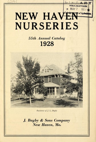 Cover for 55th annual catalog, 1928