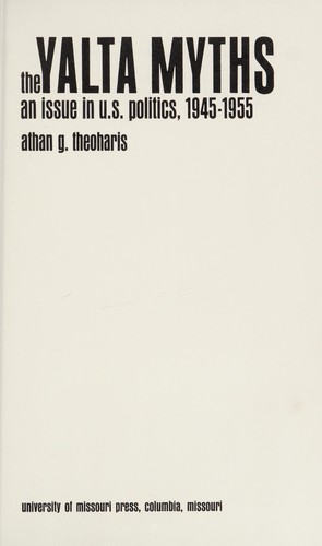 Cover for The Yalta myths