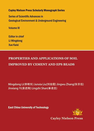 Cover for Properties and Applications of Soil Improved by Cement and Eps Beads