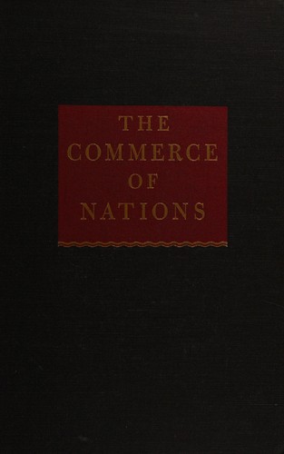 Cover for The commerce of nations.