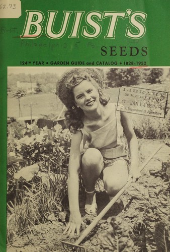 Cover for Buist's seeds
