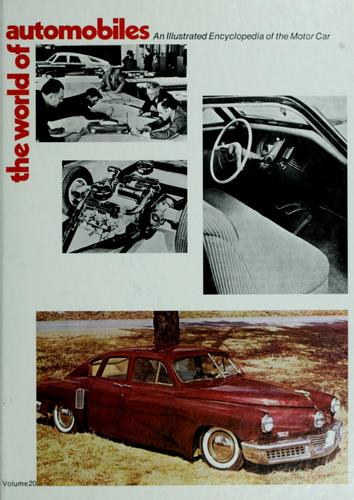 Cover for The world of automobiles