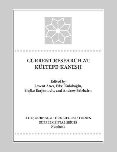 Cover for Current Research at Kultepe/Kanesh