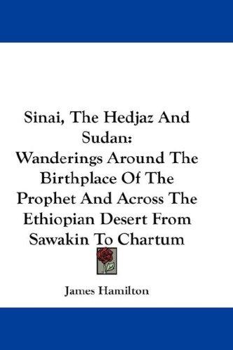 Cover for Sinai, The Hedjaz And Sudan