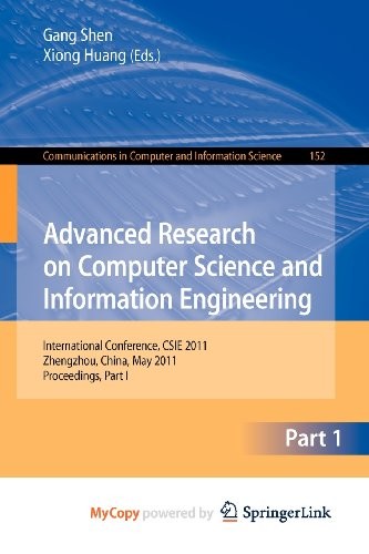 Cover for Advanced Research on Computer Science and Information Engineering