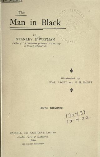 Cover for The man in black.