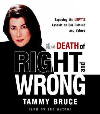 Cover for The Death of Right and Wrong