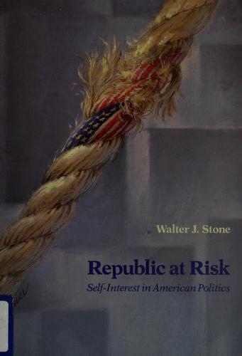 Cover for Republic at risk