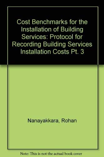 Cover for Cost Benchmarks for the Installation of Building Services