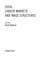 Cover for Local labour markets and wage structures
