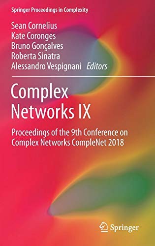 Cover for Complex Networks IX
