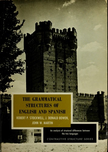 Cover for The grammatical structures of English and Spanish