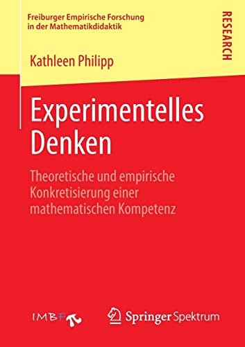 Cover for Experimentelles Denken