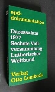 Cover for Daressalam 1977