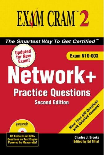 Cover for Network+ Certification Practice Questions Exam Cram 2 (Exam N10-003)