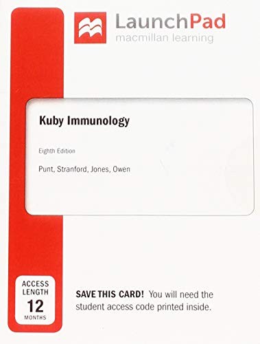 Cover for LaunchPad for Kuby Immunology