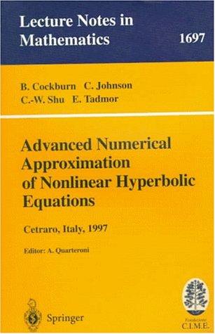 Cover for Advanced Numerical Approximation of Nonlinear Hyperbolic Equations